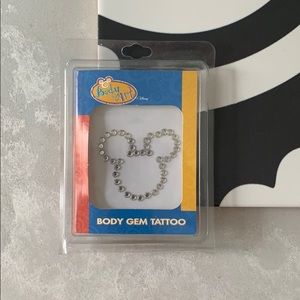 Mickey Mouse Body Gem Tattoo Body Art